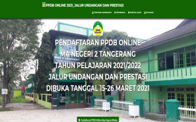 PERSYARATAN DAN KETENTUAN PENERIMAAN PESERTA DIDIK BARU JALUR PRESTASI/UNDANGAN ONLINE TAHUN AJARAN 2021-2022
